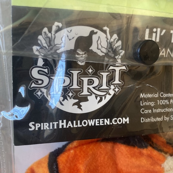 BABY TIGER "LIL' TIGER" PLUSH JUMPSUIT AND HOOD COSTUME SIZE 0-6 MONTHS 🌟NWT🌟 - Picture 8 of 11